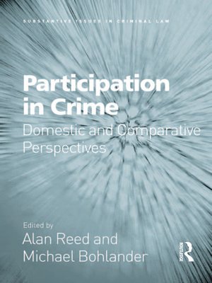 cover image of Participation in Crime